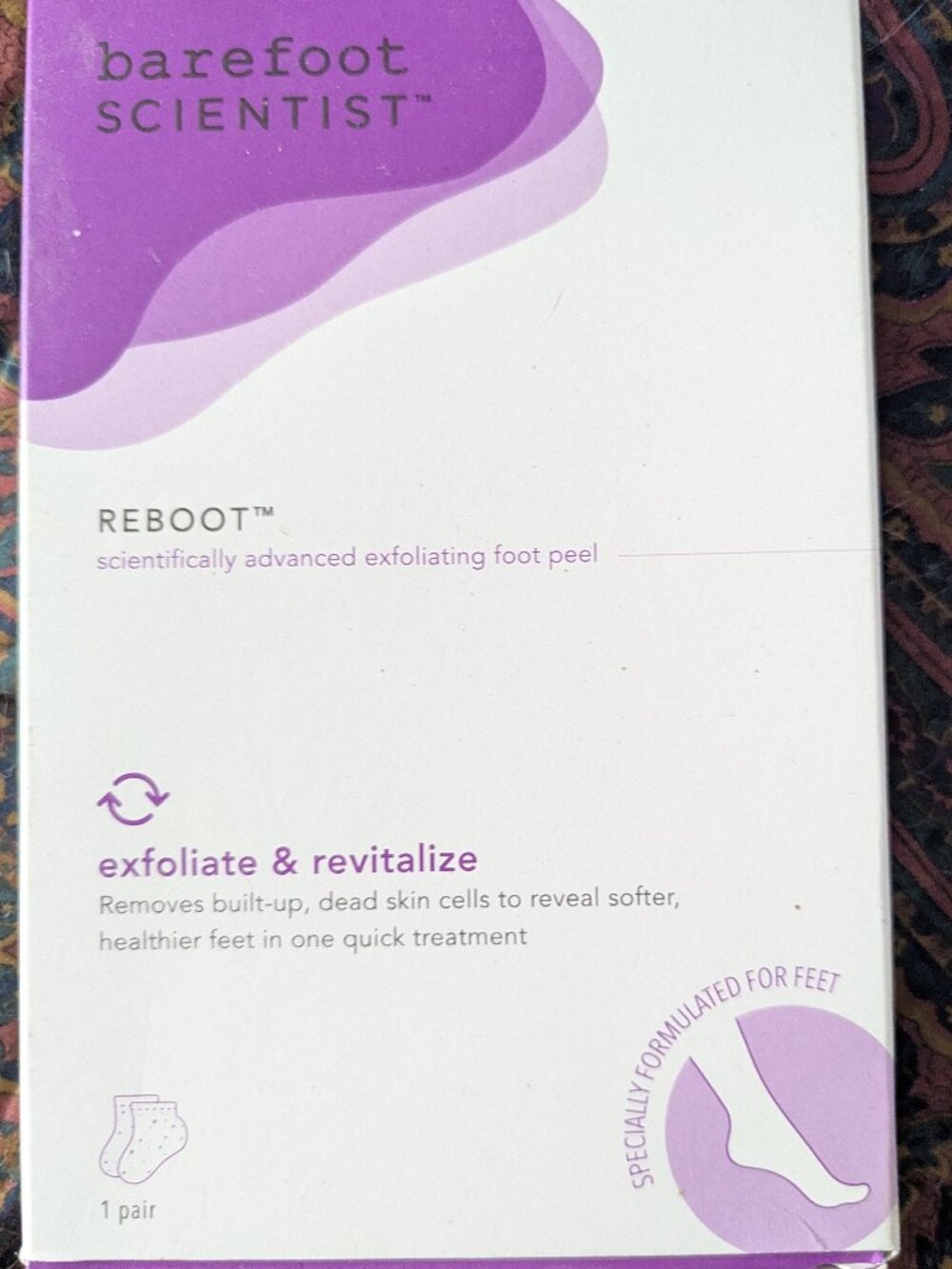 Barefoot Scientist Exfoliate & Revitaliz - 1 Pair Booties New In Box